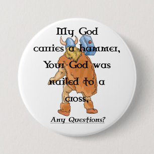 knöpfen Sie meinen Gott Button