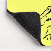 Knöpfen Sie Schieber-lustige T - Shirt-Geschenke Mousepad (Ecke)