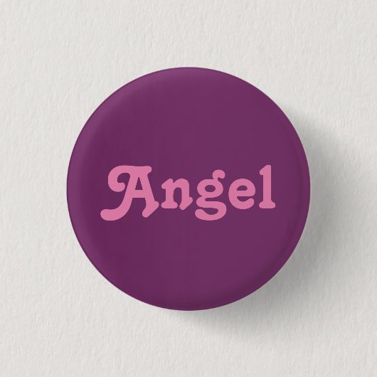 Knopfengel Button (Vorderseite)