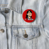 Knopffarbe Herz I Sarahs Palin Button (Beispiel)