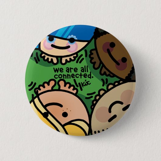 Knopfglaube Button (Vorderseite)
