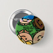 Knopfglaube Button (Vorne & Hinten)