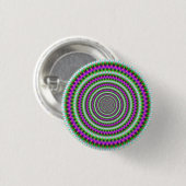 Knopfgrün und rosa Zahnstangen Button (Vorne & Hinten)