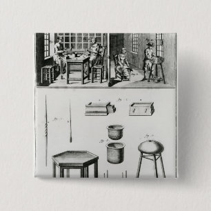 Knopfhersteller u. Spitzehersteller Button