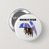 Knopfheulen im Regen Button (Vorne & Hinten)