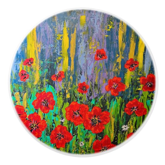 Knopfknöpfe ziehen keramikknauf (Vorderseite)