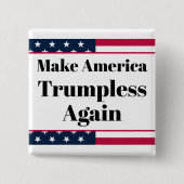 Knopflos Trump Button (Vorderseite)