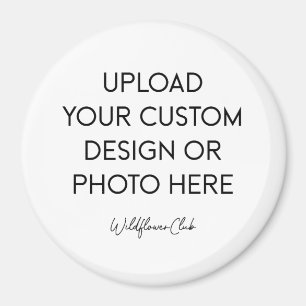 Knopfmagnet 3" groß rund magnet