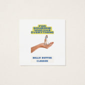 Knopfreiniger, Witz Geschenk, Geschenk für ihn, (Rückseite)