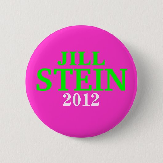 Knopfrosa Jill Stein 2012 Button (Vorderseite)