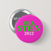 Knopfrosa Jill Stein 2012 Button (Vorne & Hinten)