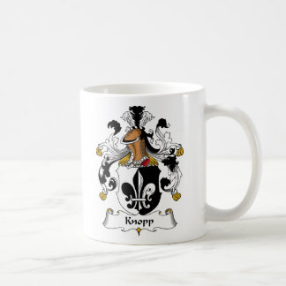 Knopp Familienwappen Kaffeetasse