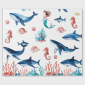 Knorpelhai Geschenkpapier (Flach)