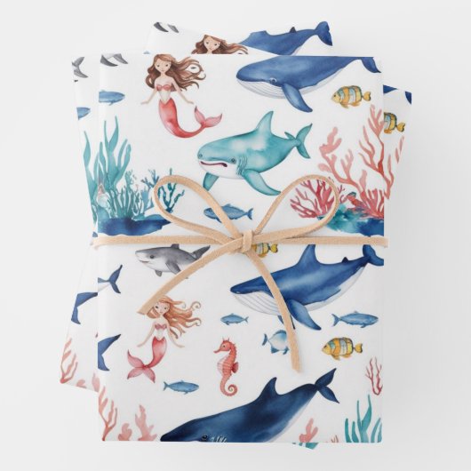 Knorpelhai Geschenkpapier Set (Beispiel)
