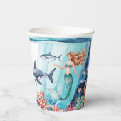 Knorpelhai Pappbecher (Rückseite)