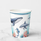 Knorpelhai Pappbecher (Links)