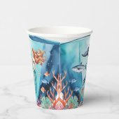 Knorpelhai Pappbecher (Rechts)