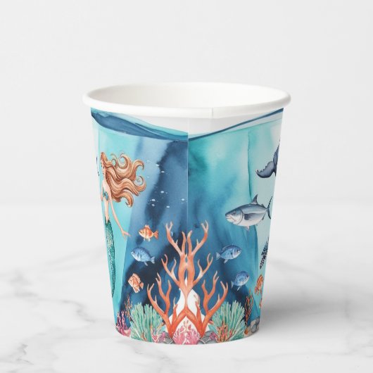 Knorpelhai Pappbecher (Rechts)