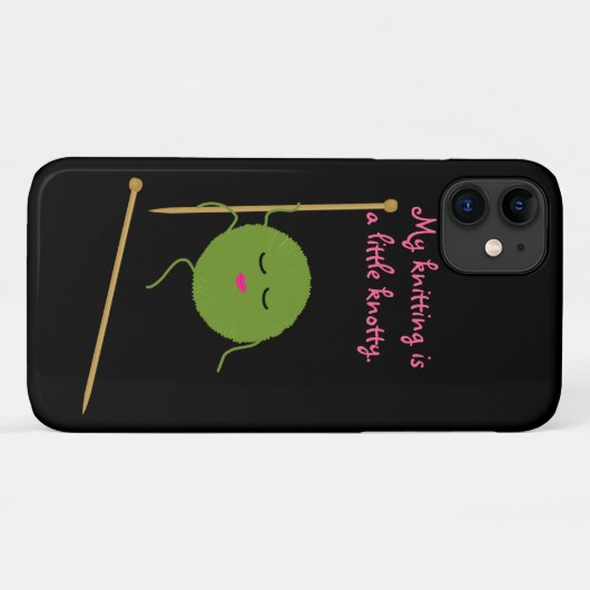 Knorriger Stricker lustig Case-Mate iPhone Hülle (Rückseite (Horizontal))