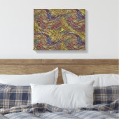 Knospen des Garns Leinwanddruck (Insitu (Schlafzimmer))