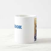 Knospen-Spaltungs-myFarcebook.com-Klempner Kaffeetasse (Mittel)