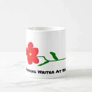 Knospenverfasser an Arbeit ~ Tasse