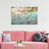 Knospung Leinwanddruck (Insitu (Wohnzimmer))