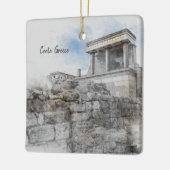 Knossos Palace, Heraklion, Kreta, Griechenland Keramikornament (Links)