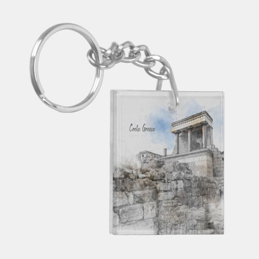 Knossos Palace Schlüsselanhänger - Altes Kreta Sou (Vorderseite links)