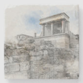 Knossos Palace Stone Untersetzer - Altes Kreta (Vorderseite)