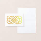 Knot - leer im Inneren Folienkarte (Anzeige)