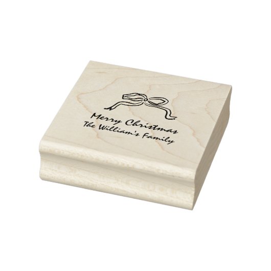 Knot Modern Christmas Gummistempel (Stempel)