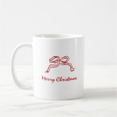 Knot Modern Christmas Kaffeetasse (Links)