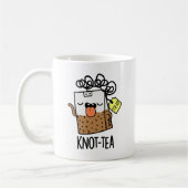 Knot-tea Funny Tea Pun Kaffeetasse (Links)