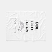 Knot Today Captain Cruise Outfit Memphis Tennessee Fleecedecke (Vorderseite (Horizontal))