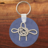 Knoten der Seeleute Schlüsselanhänger (Vorderseite)