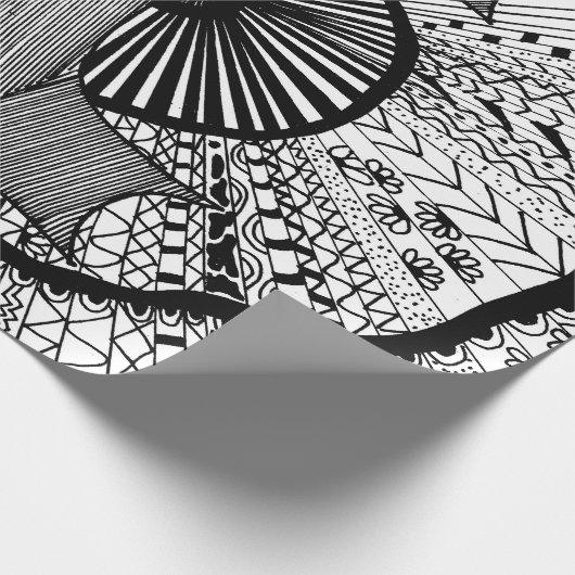 Knoten der Stille Geschenkpapier (Ecke)