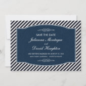 Knoten des Seeleuten - Speichern Sie die Datumskar Einladung (Vorderseite)