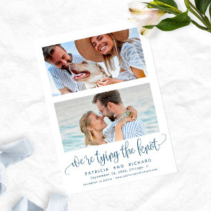 Knoten Für Hochzeit Save The Date 2 Foto Einladung
