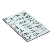 Knoten, hitching, sicher, Krawatten, Seenotizbuch Notizblock (Rechte Seite)