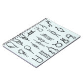 Knoten, hitching, sicher, Krawatten, Seenotizbuch Notizblock (Linke Seite)