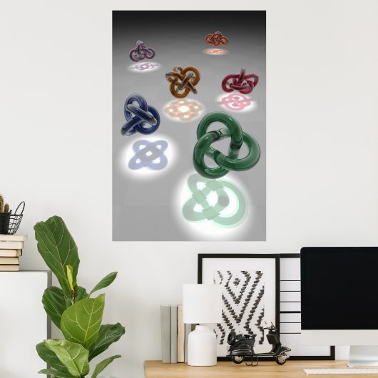 Knoten Poster (Heimbüro)