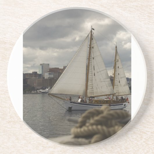 Knotensegeln Untersetzer (Vorne)