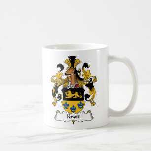 Knott Familienwappen Kaffeetasse