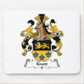 Knott Familienwappen Mousepad (Vorne)