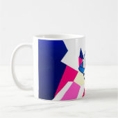 Knotted World Blue Monogram Tasse (Links)