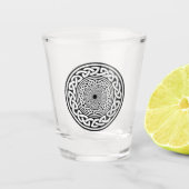 KNOTTWORTSCHUHE SCHNAPSGLAS (Vorderseite)