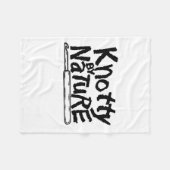 Knotty by Nature Crochet Blanket Fleecedecke (Vorderseite (Horizontal))