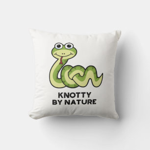Knotty By Nature Funny Snake Pub Kissen