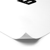 Knotty By Nature Funny Snake Pub Poster (Ecke)